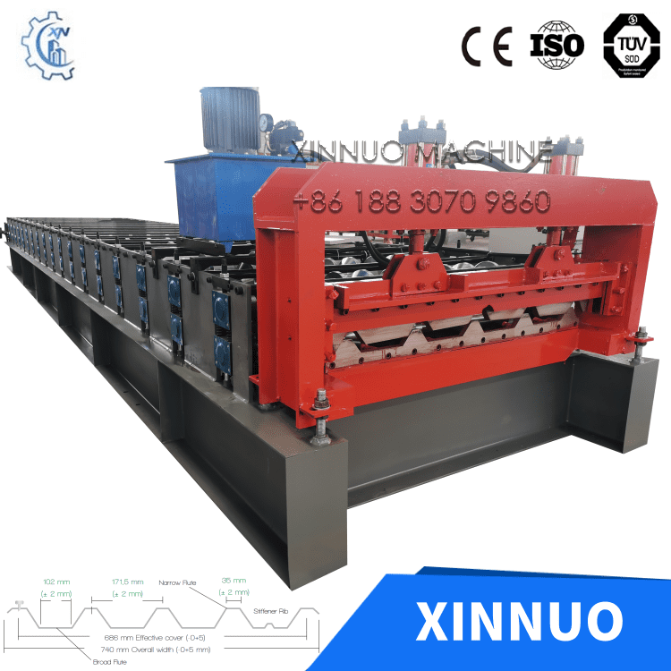 ibr roof sheeting machine