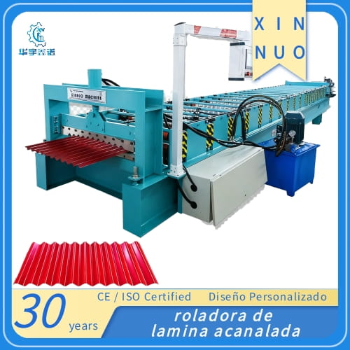 maquina para fabricar lamina acanalada
