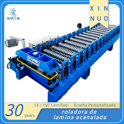 Roladora de lamina acanalada