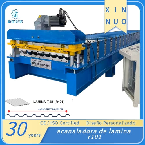 acanaladora de lamina r101