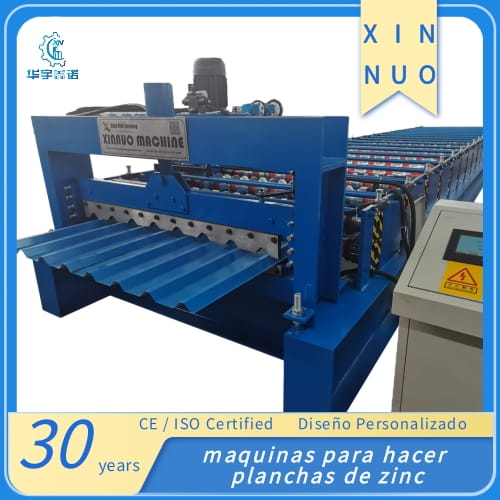 maquinas para hacer planchas de zinc