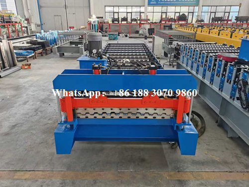 ibr roof sheet forming machine