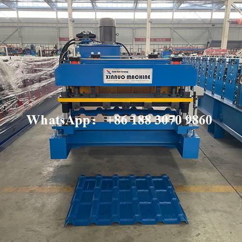 Glazed Tile Roll Forming Machine