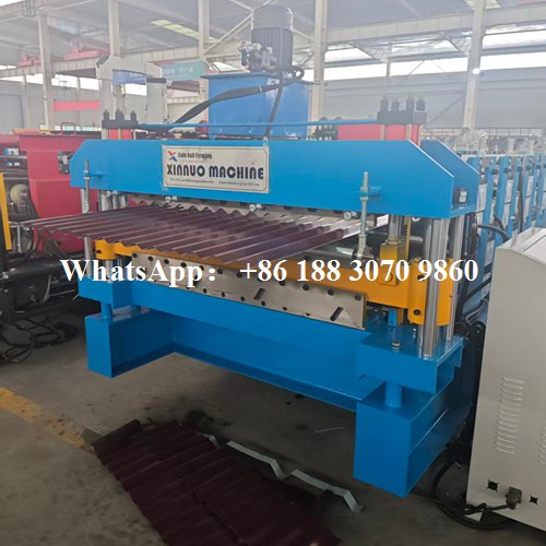 Double Layer Machine IBR 686 762 Corrugated