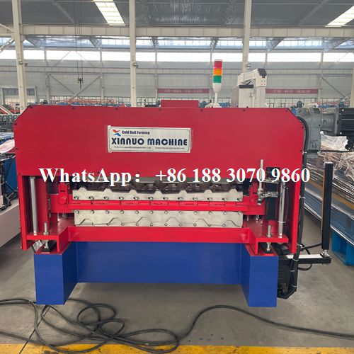 Double Layer Roofing Sheet Roll Forming Machine TP25