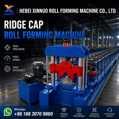 Ridge Cap Roll Forming Machine