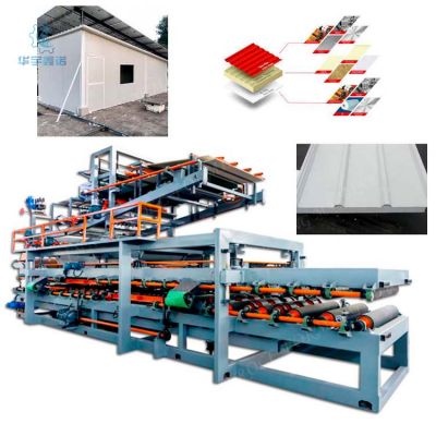 EPS&RockWool Sandwich Panel Line
