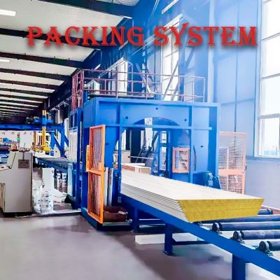 Sandwich Panel Packing Machine Panel Packaging System Secure Packing for Panels